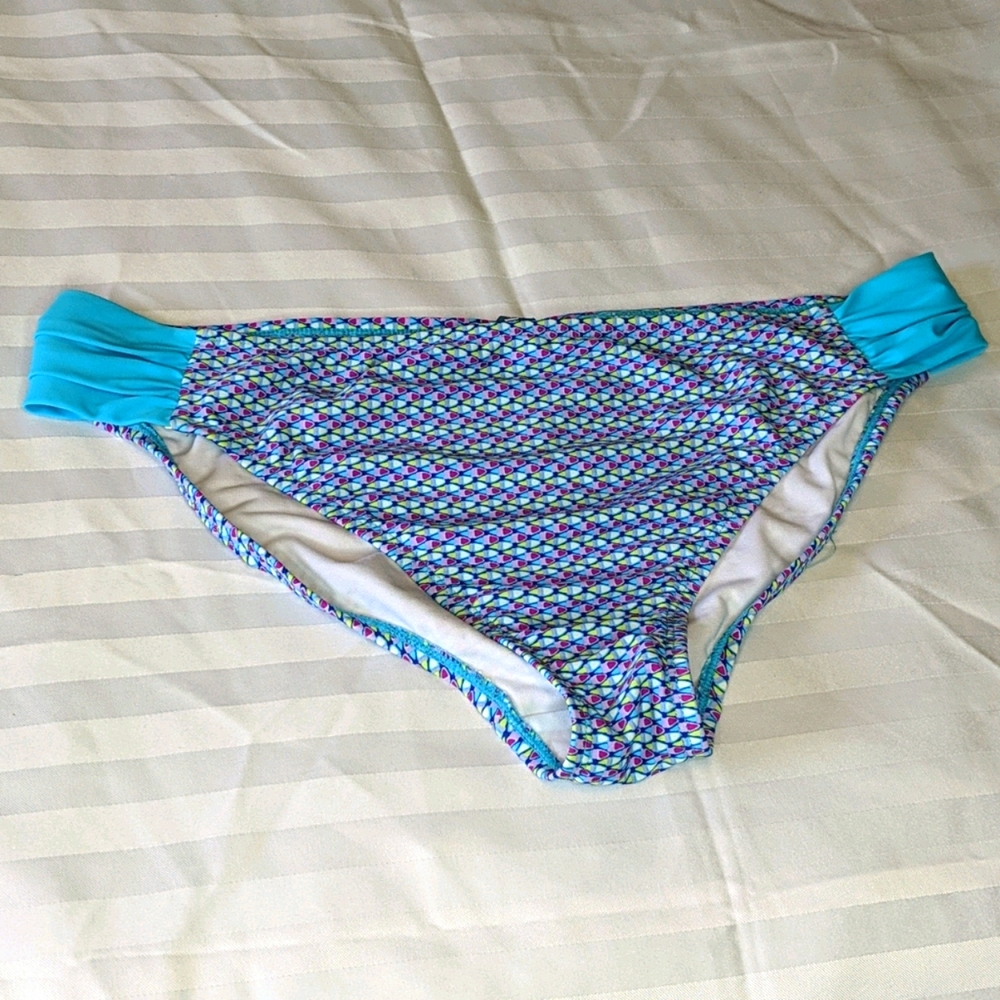 VM Bikini Bottom Blue Mermaid print